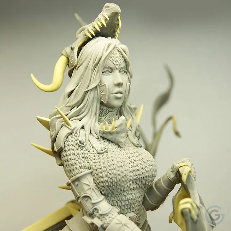 Graphigaut Studio Mina Dragon Hunter buste 1/8 résine édition limitée
