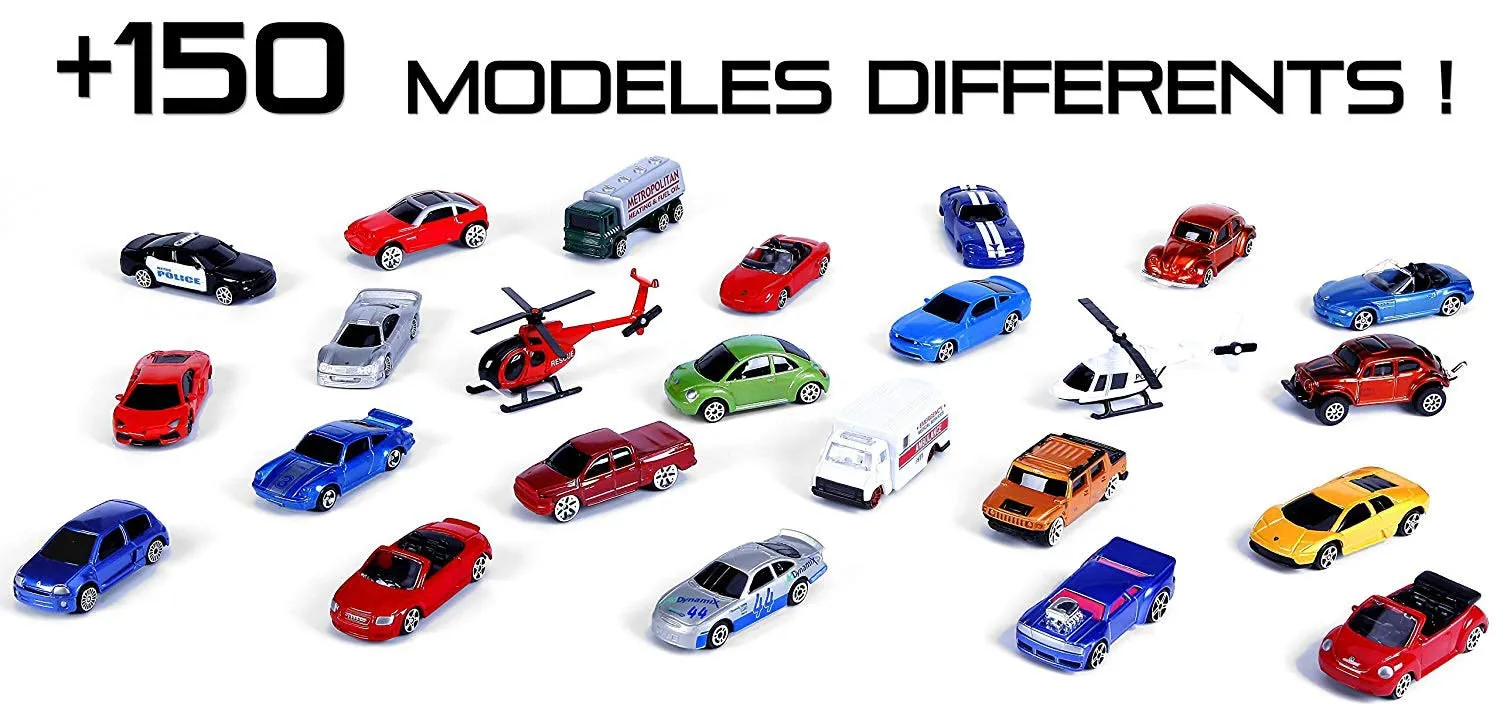 Maisto Fresh Metal M12168 pack 10 voitures miniatures 1/64