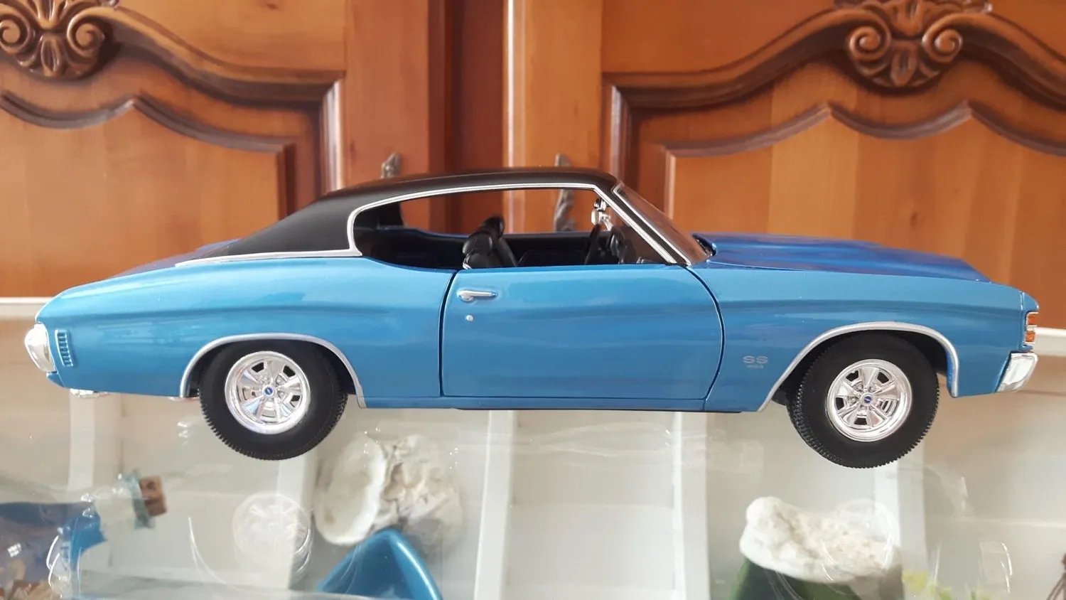 Maisto M31890 Chevrolet Chevelle SS 454 miniature 1/18 muscle