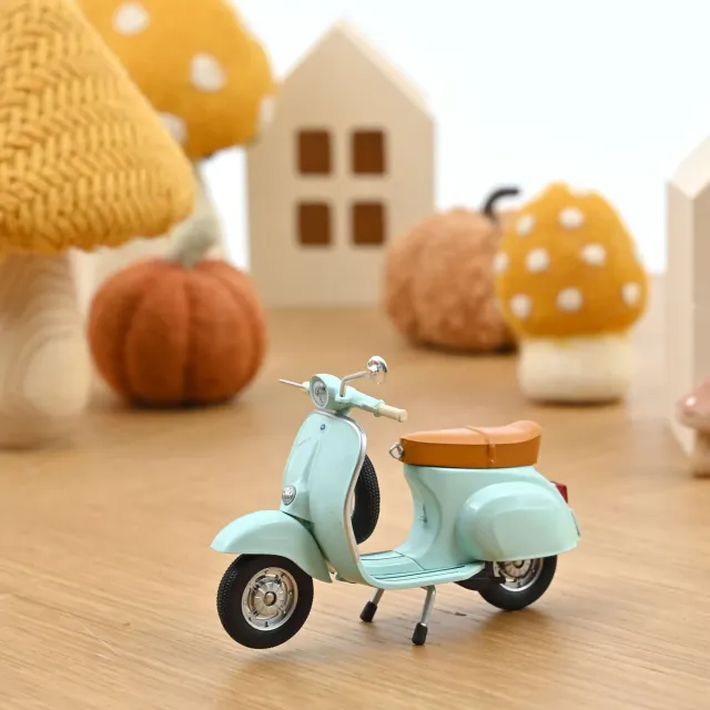 Norev Vespa 50 N 1969 scooter miniature 1/18 bleu