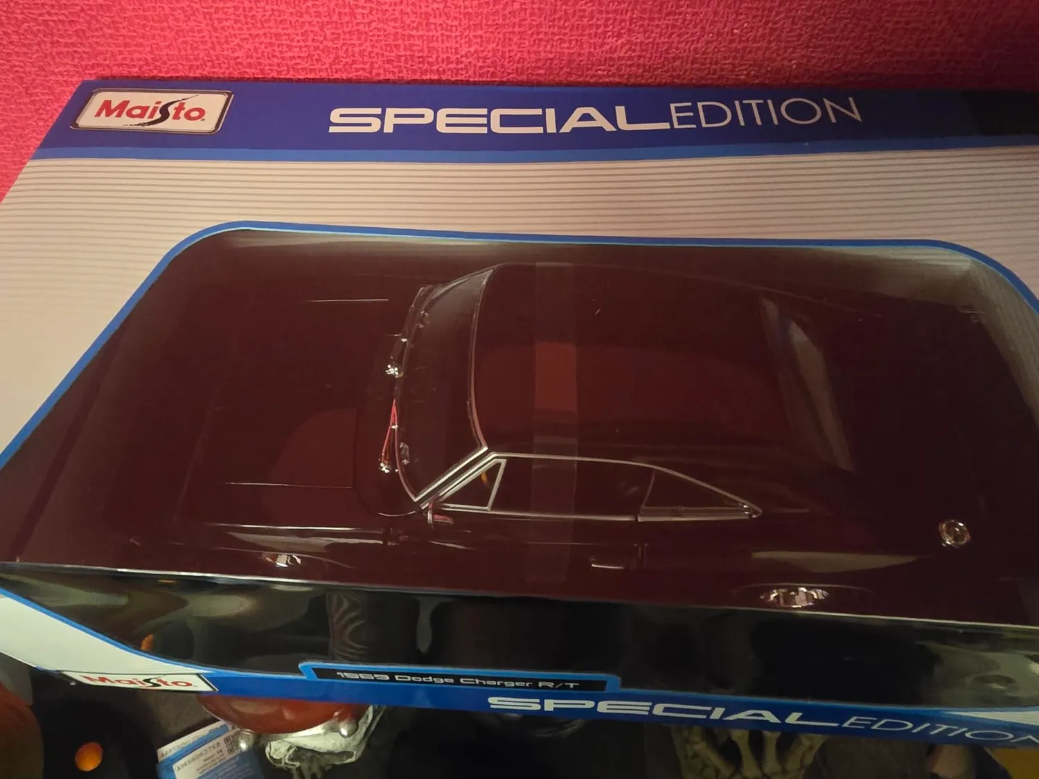 Maisto 531387B Dodge Charger R/T 1969 Voiture 1/18 noire