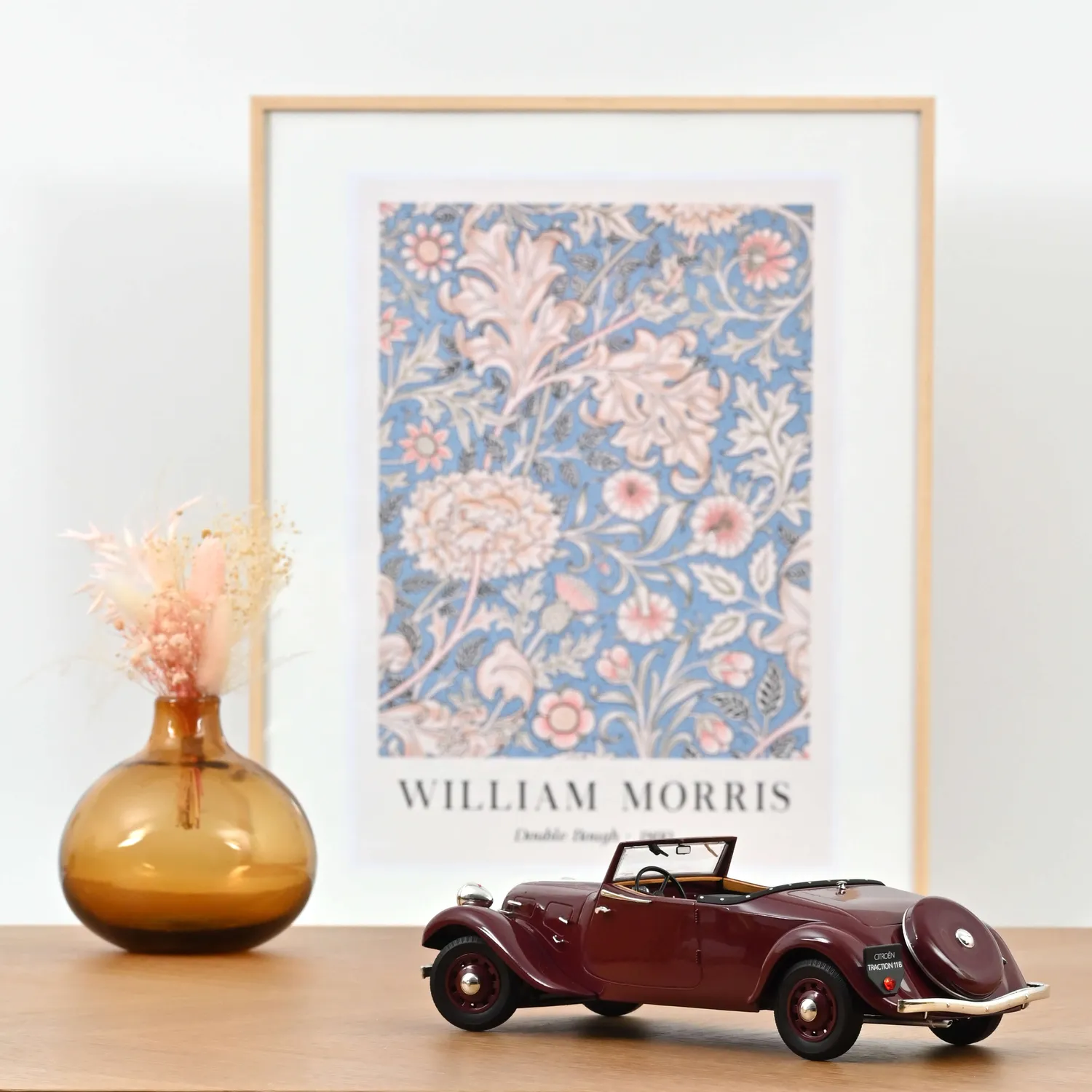 Norev Citroën Traction Cabriolet 1938 miniature 1/18 rouge foncé
