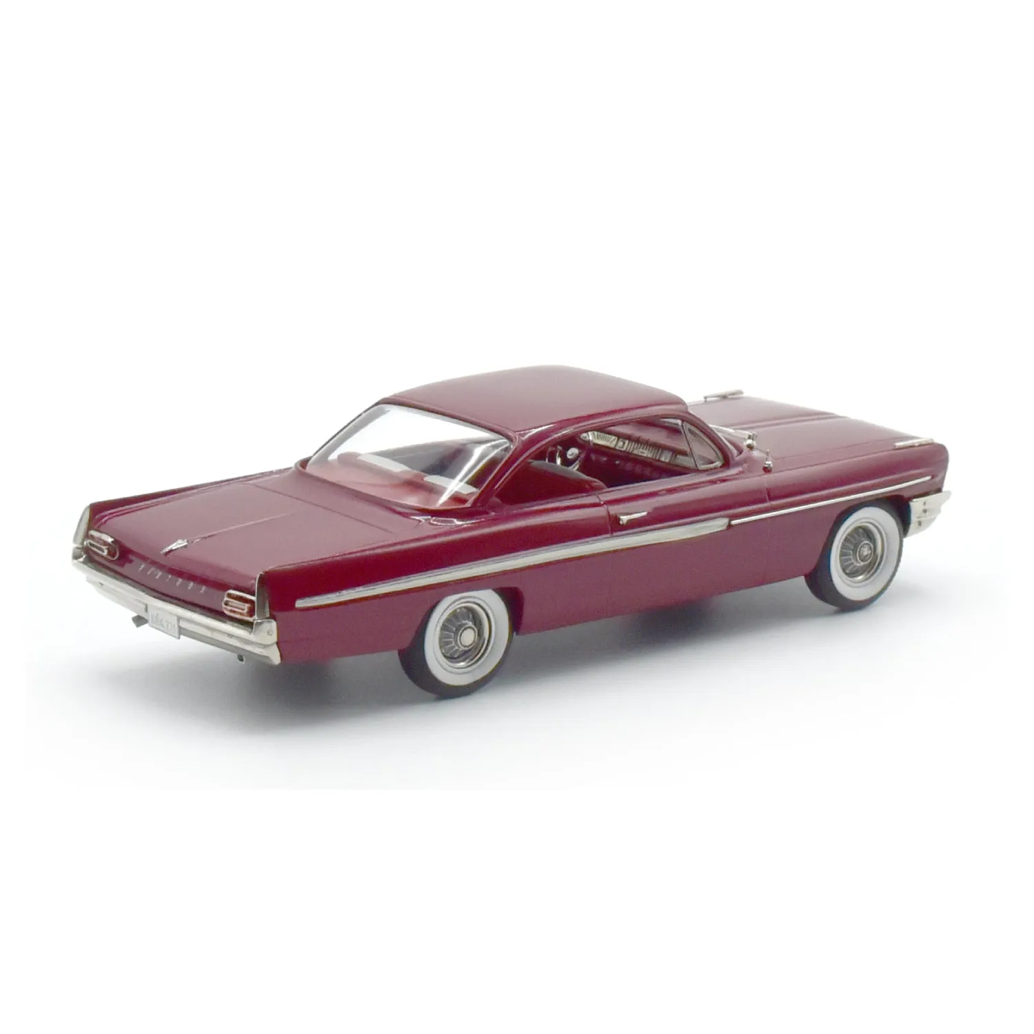 Brooklin 1961 Pontiac Ventura miniature rouge Coronado 1/43