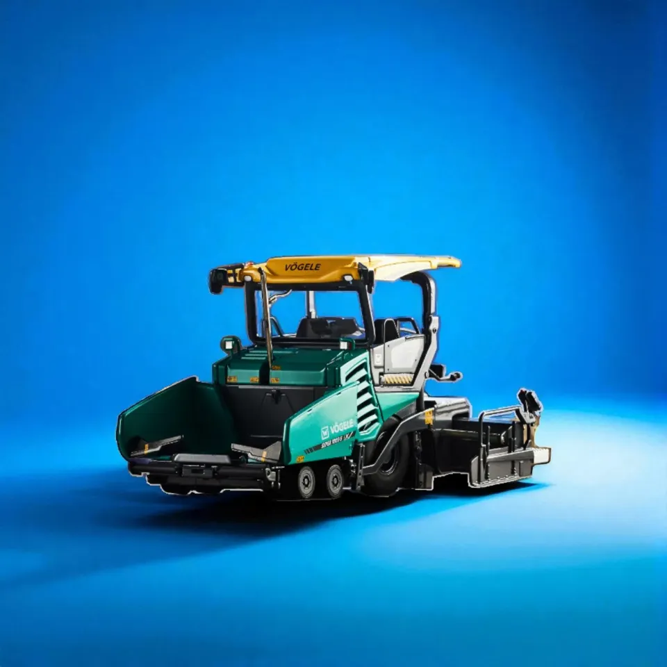 NZG Vögele Super 1803-5x finisseur miniature 1:50 pneus
