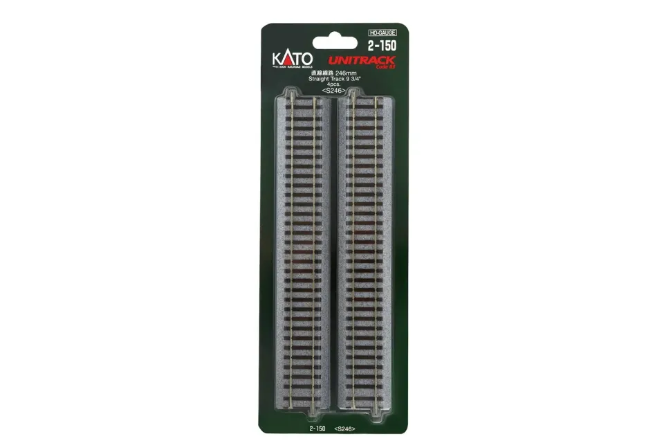 MINIS rail droit 246mm voie N lot 4