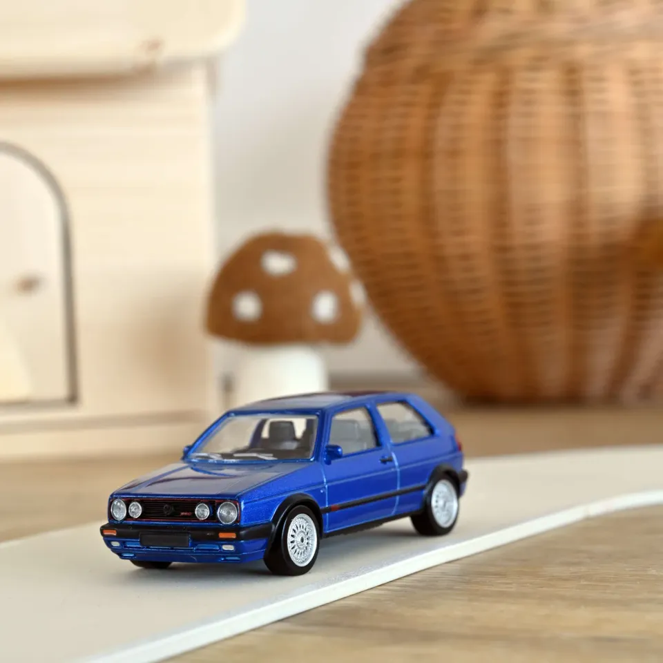 Norev Jet-car VW Golf GTI G60 1990 miniature 1/43 bleu