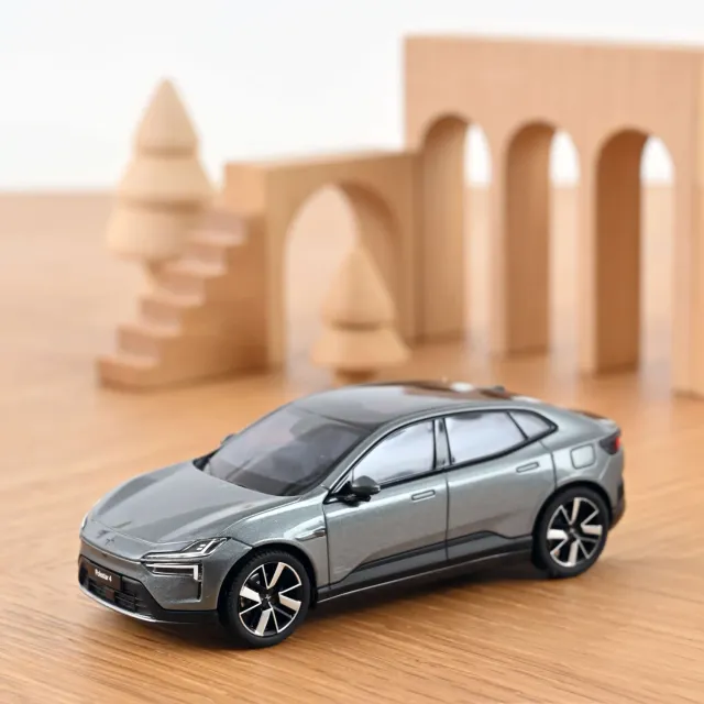 Norev Polestar 4 2024 miniature 1/43 gris Storm