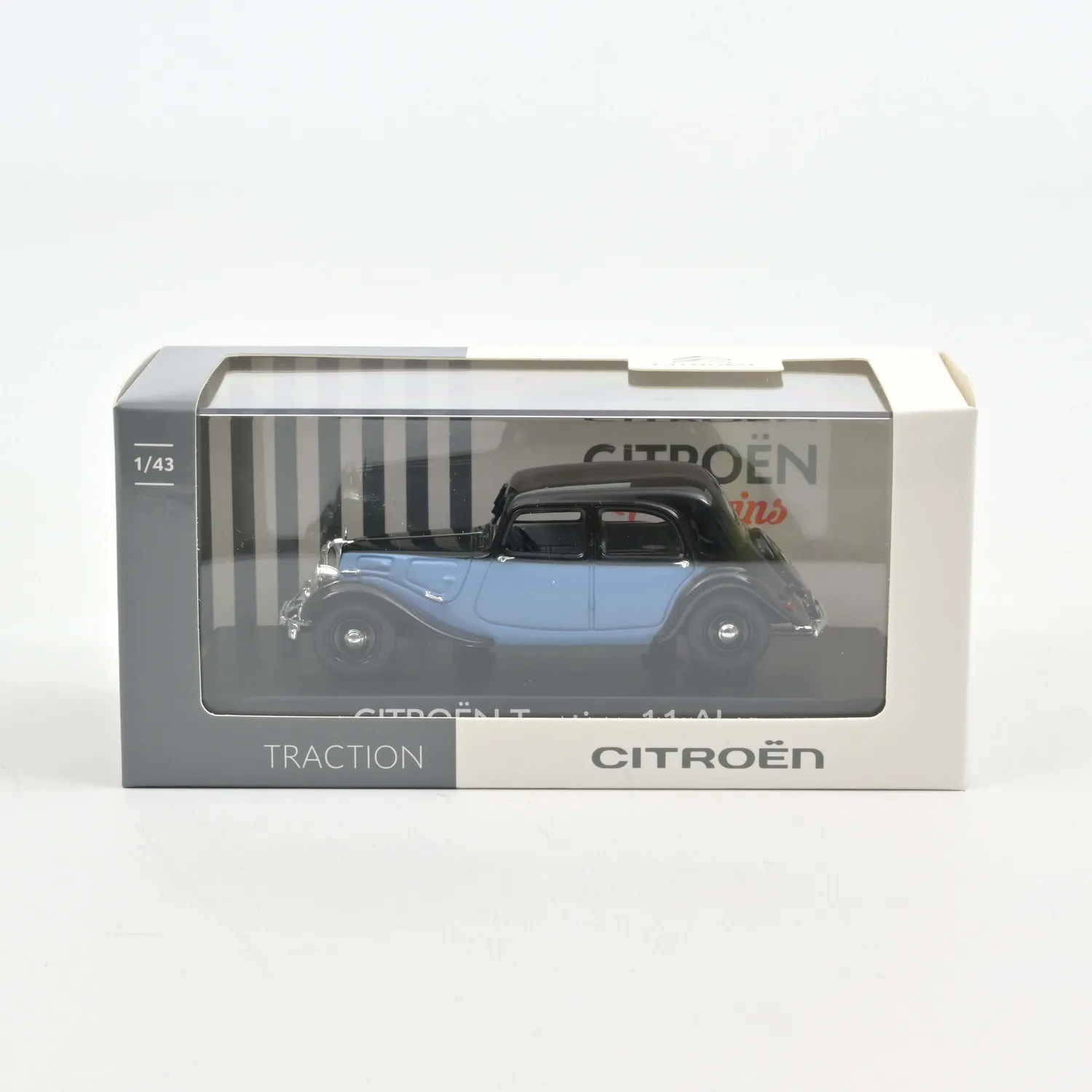 Norev Citroën 11 Légère 1935 miniature 1/43 bleu noir