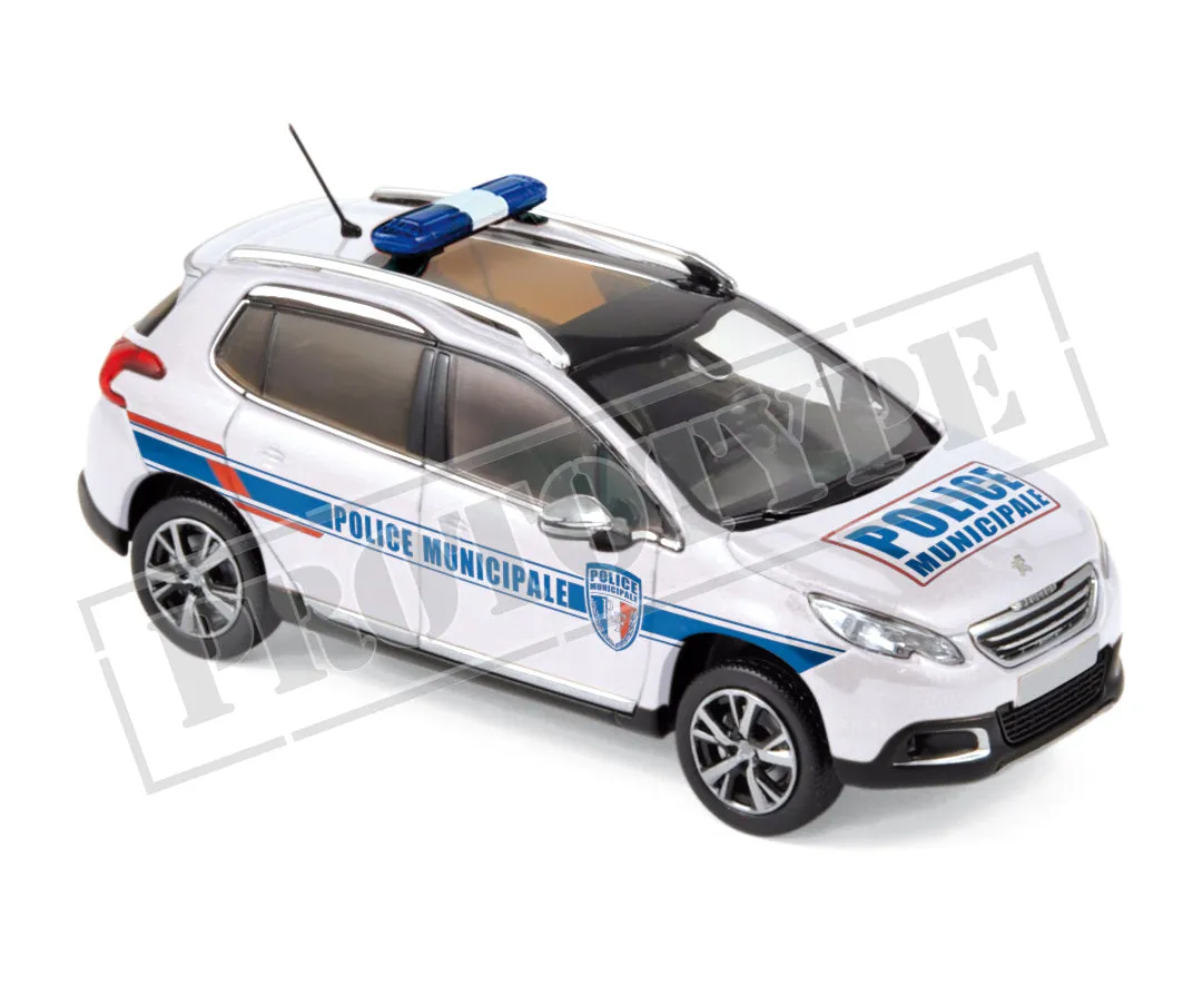 Norev Peugeot 2008 2013 voiture miniature 1/43 police municipale