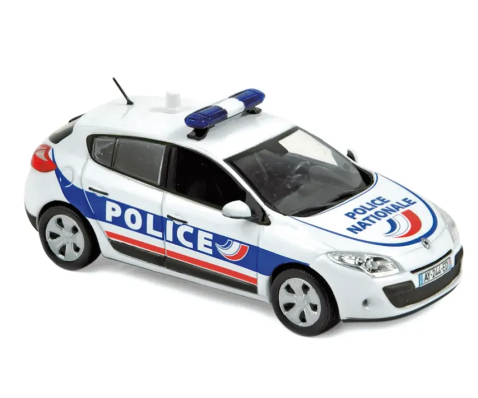 Norev Renault Mégane 2010 miniature 1/43 Police Nationale