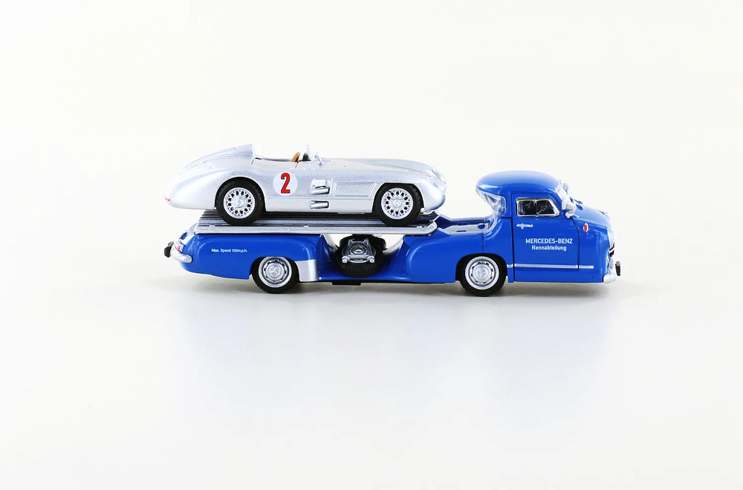 MINIS MB Wunder + 300 SLR n°2 voitures 1/87 bleu