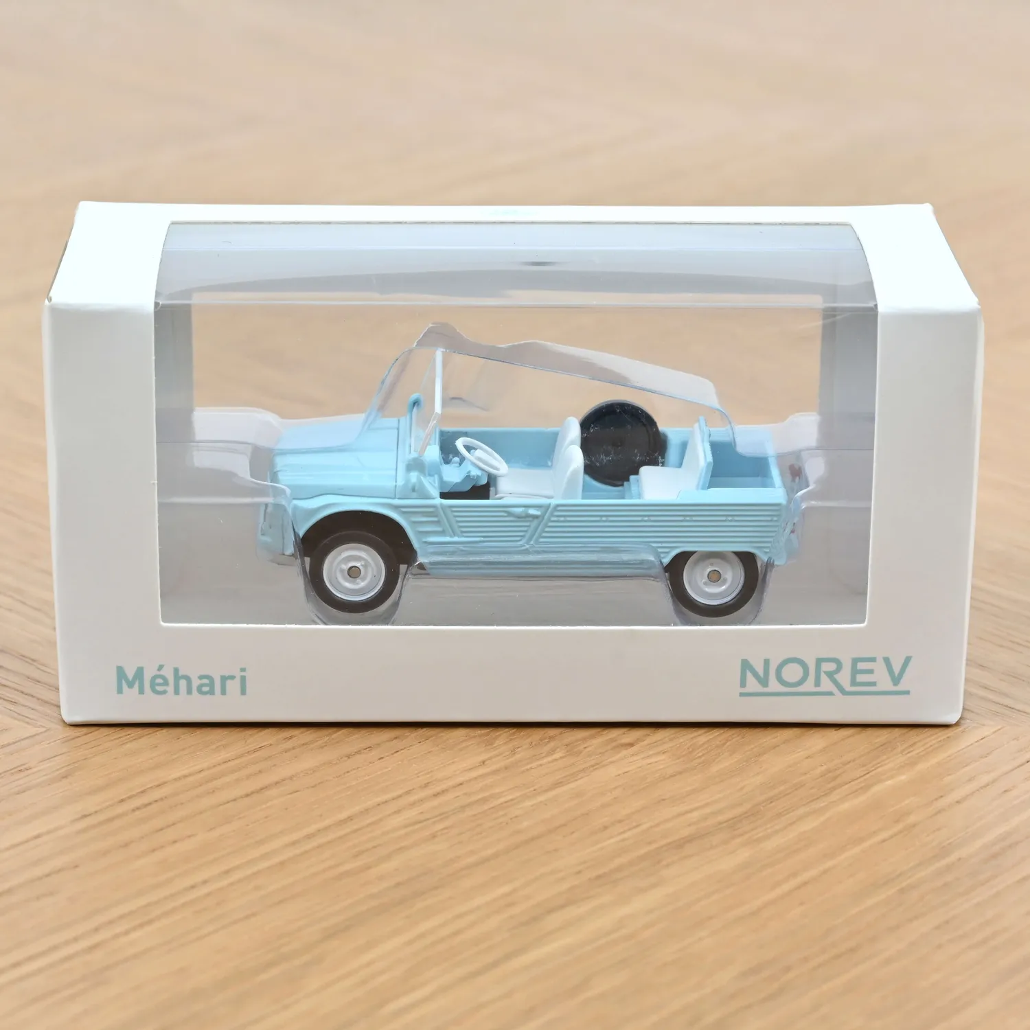 Norev Jet-car Citroën Méhari 1978 jouet 1/43 bleu clair