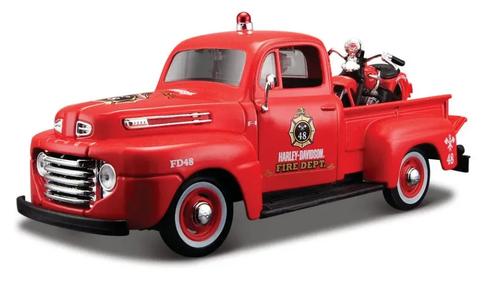 Maisto Ford F-1 Pick-Up 1948 voiture miniature rouge 1:24