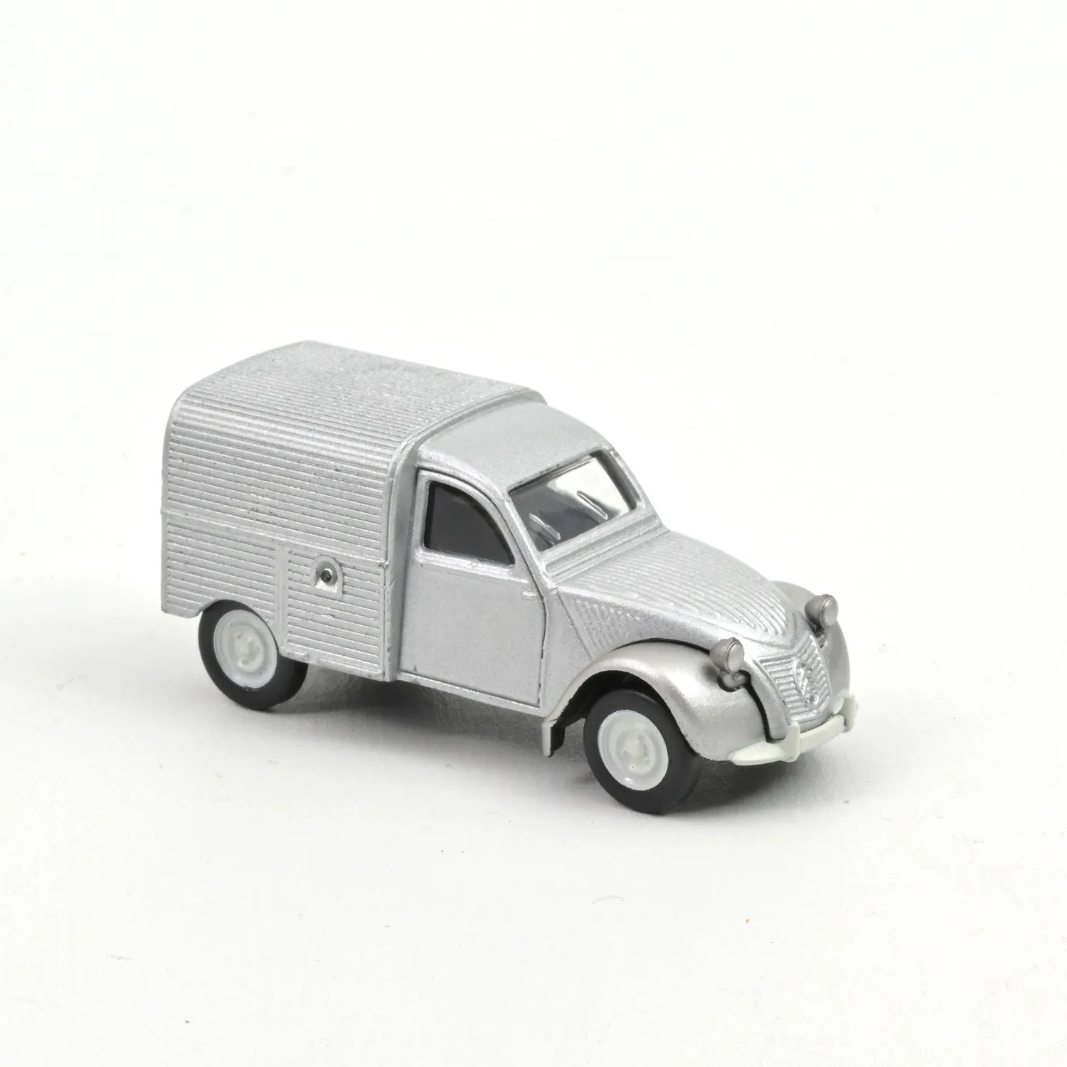 Norev Citroën 2CV Fourgonnette miniature 1/64 gris 1950