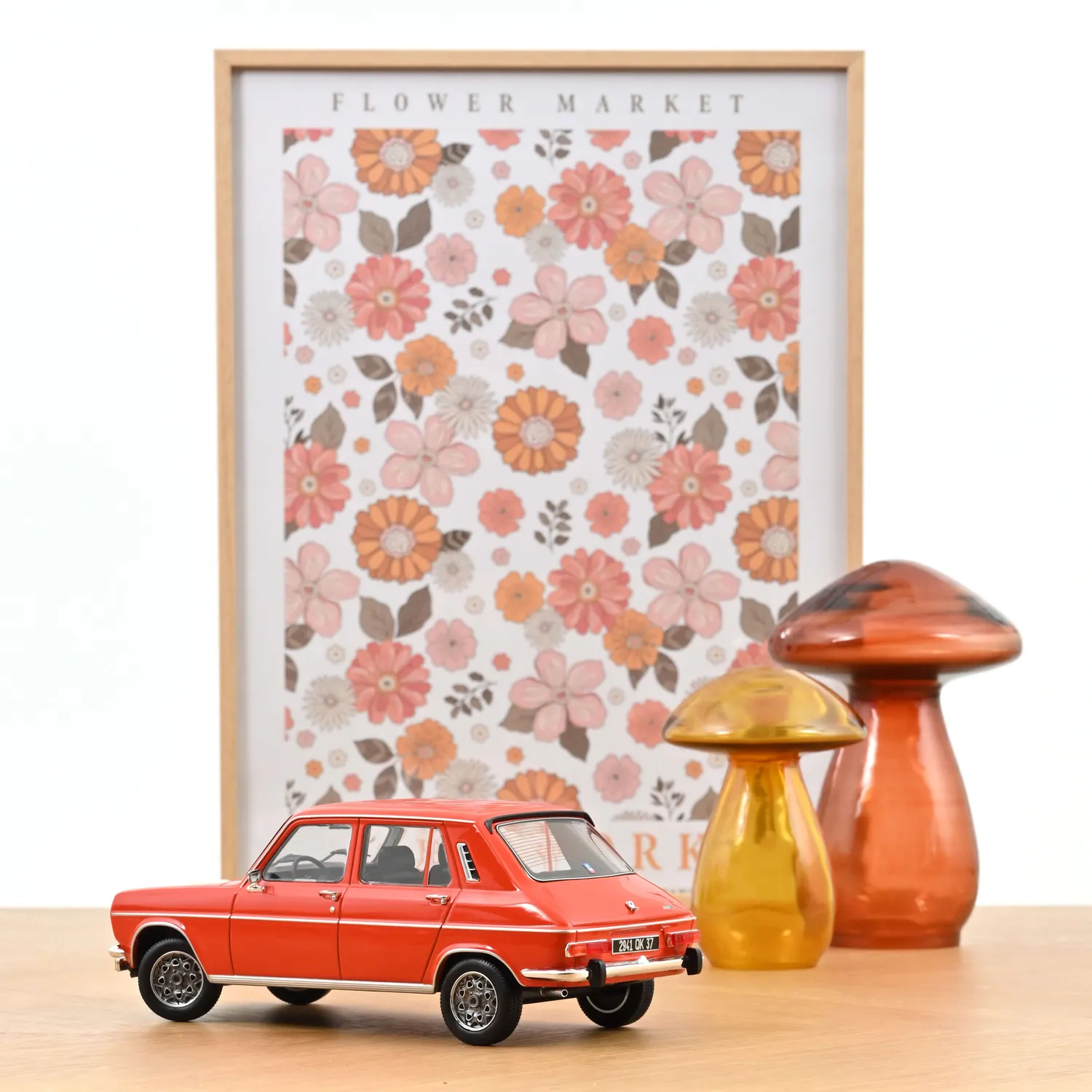 Norev Simca 1100 TI 1974 voiture 1:18 rouge Sumatra