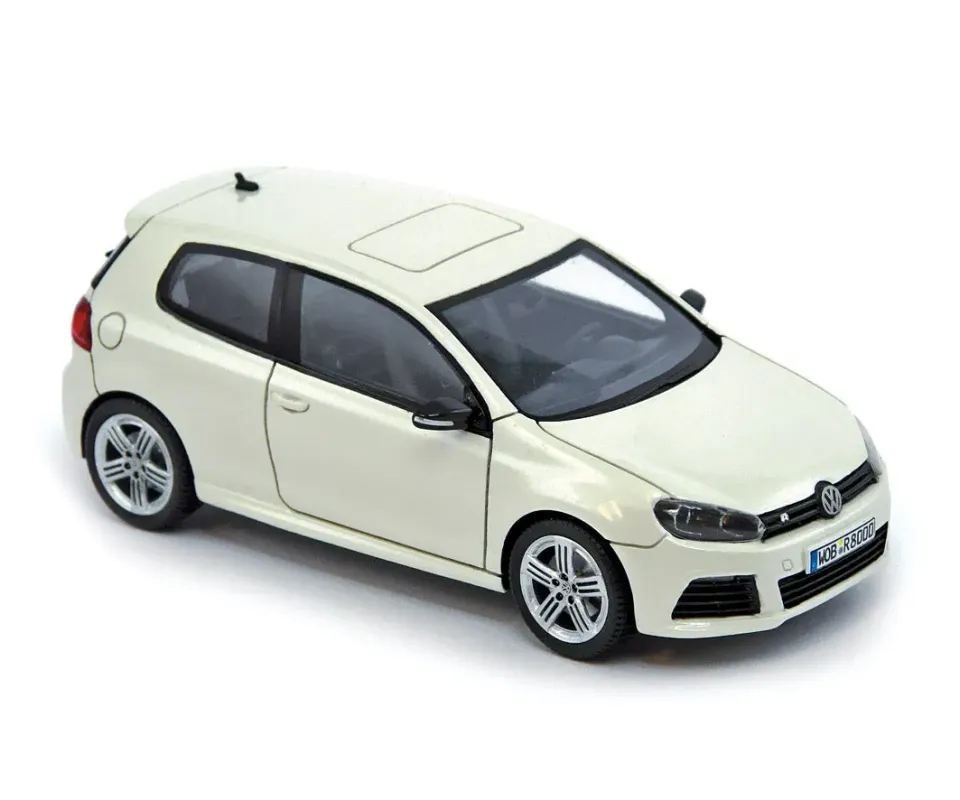 Norev VW Golf R 2009 Blanc voiture miniature 1/43 blanc
