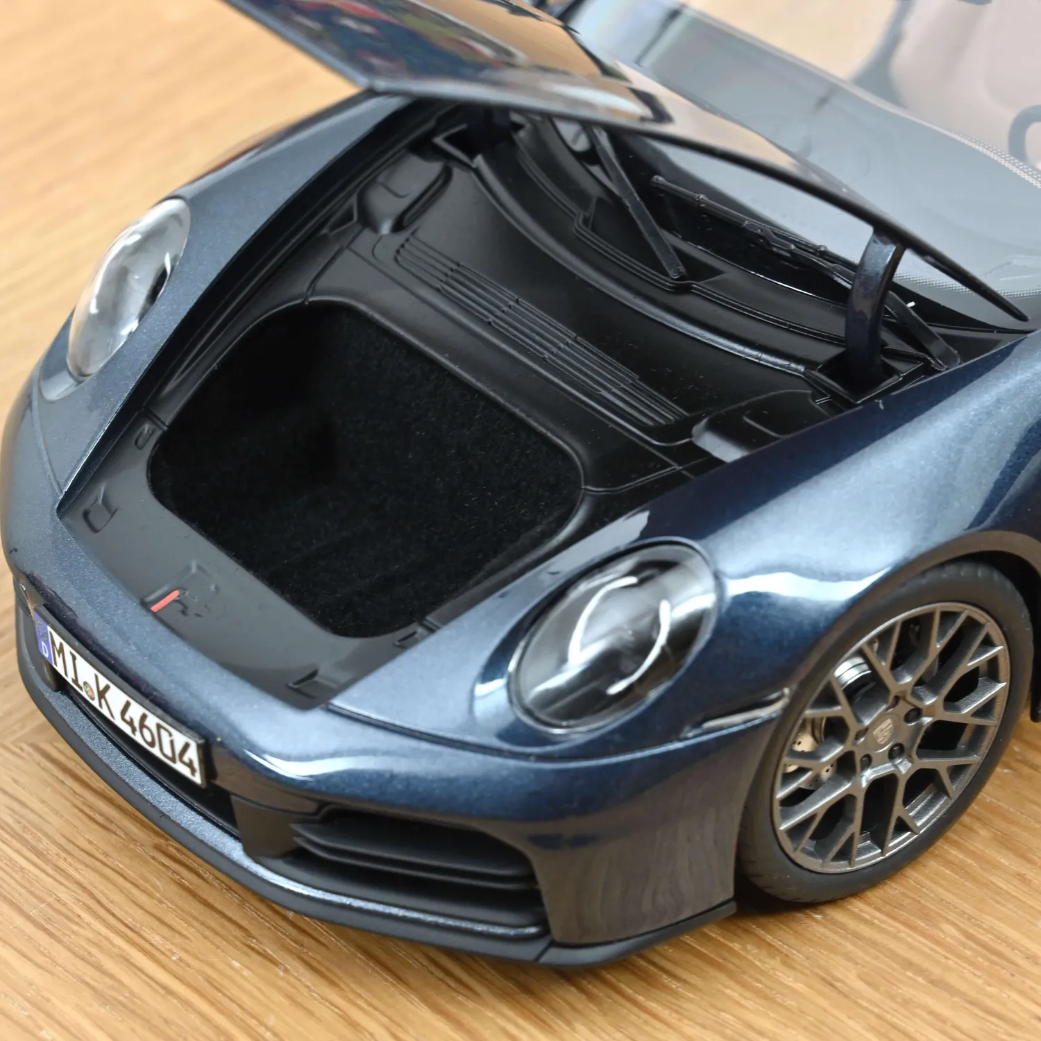 Norev Porsche 911 Carrera S Cabriolet 2025 miniature 1/18 bleu
