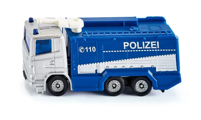 SIKU Super 1079 canon à eau miniature police bleu