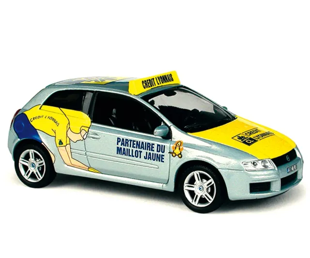 Norev Fiat Stilo Crédit Lyonnais miniature 1/43 course