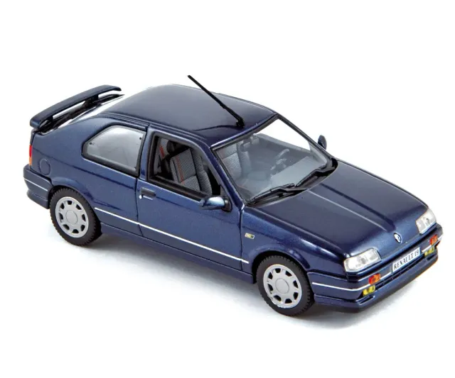Norev Renault 19 16S 1989 miniature 1/43 bleu