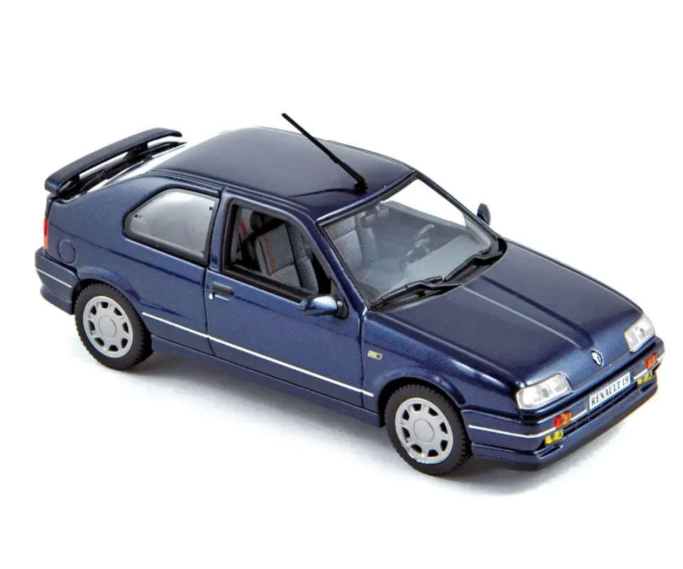 Norev Renault 19 16S 1989 miniature 1/43 bleu