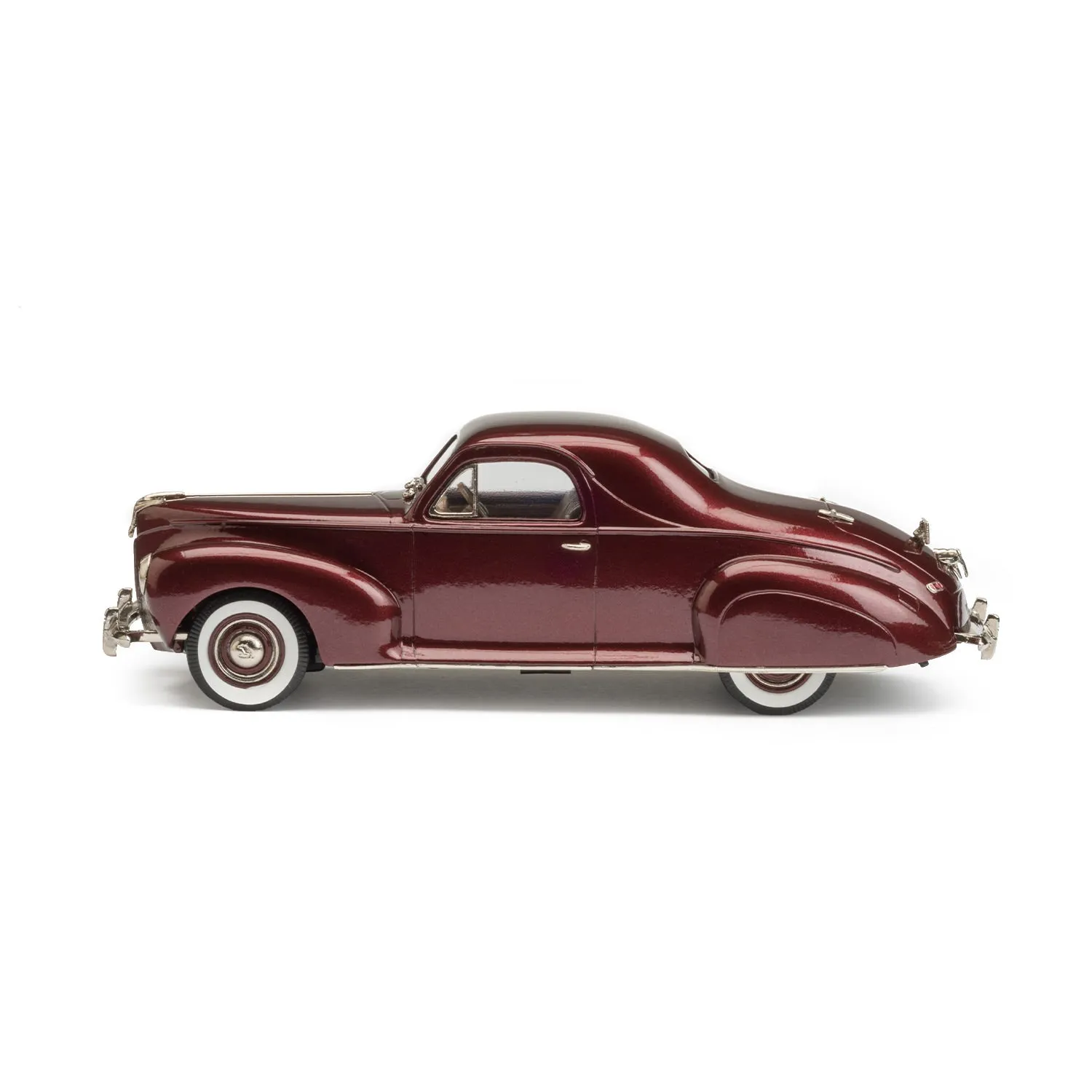Brooklin Limited 1940 Lincoln Zephyr miniature auto bordeaux