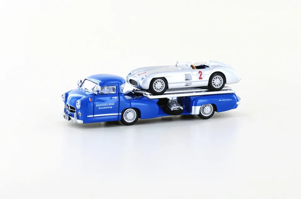 MINIS MB Wunder + 300 SLR n°2 voitures 1/87 bleu