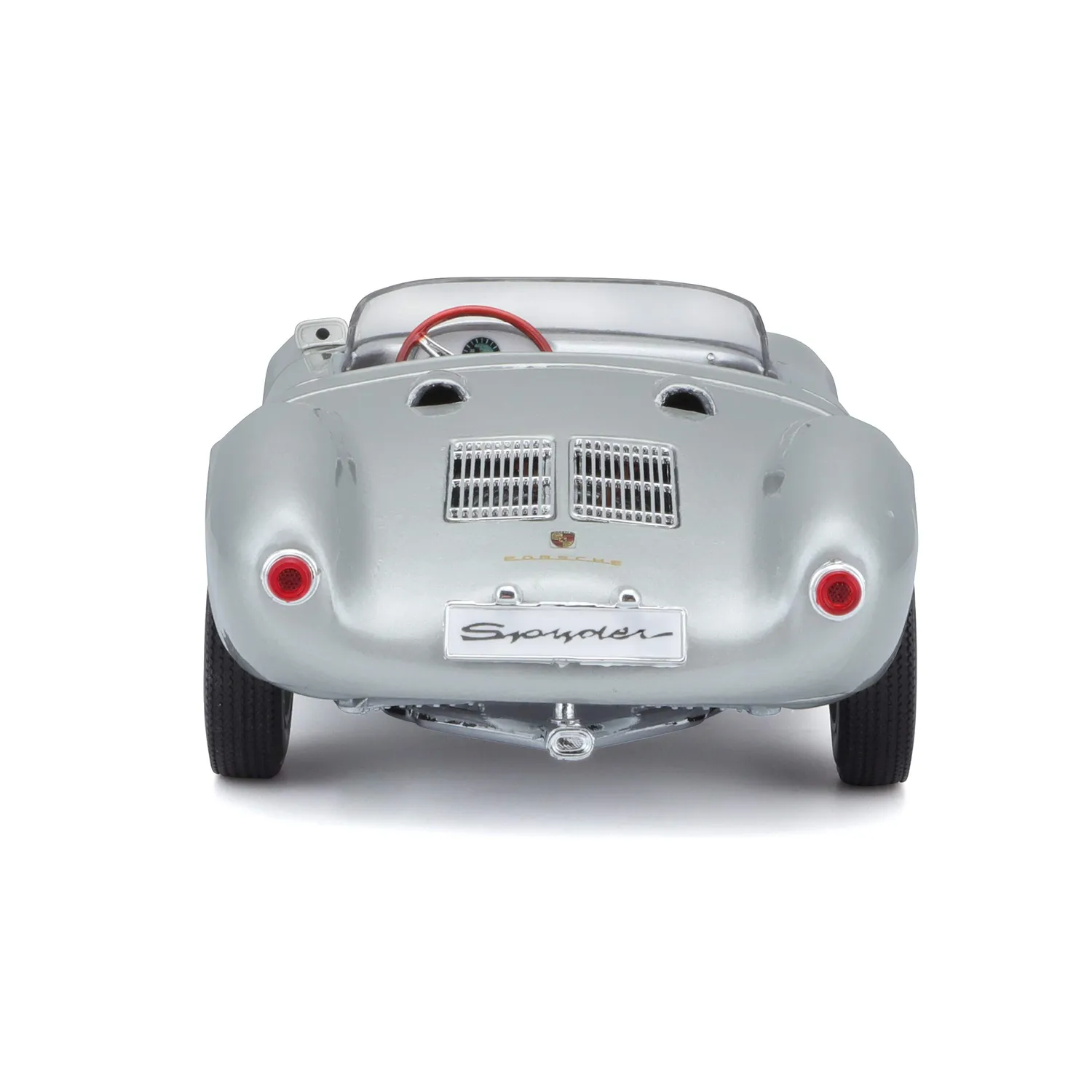 Maisto Porsche 550A Spyder miniature 1/18 grise