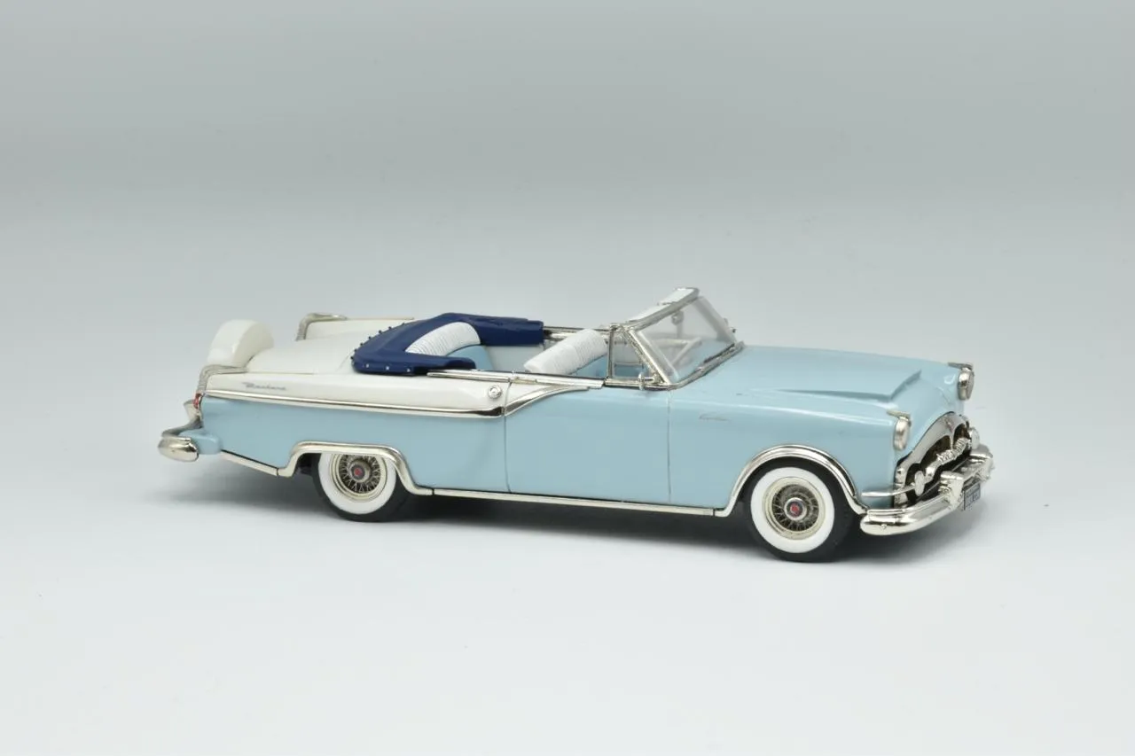 Brooklin 1954 Packard Caribbean Packard White miniature 1:43 Polaris Blue
