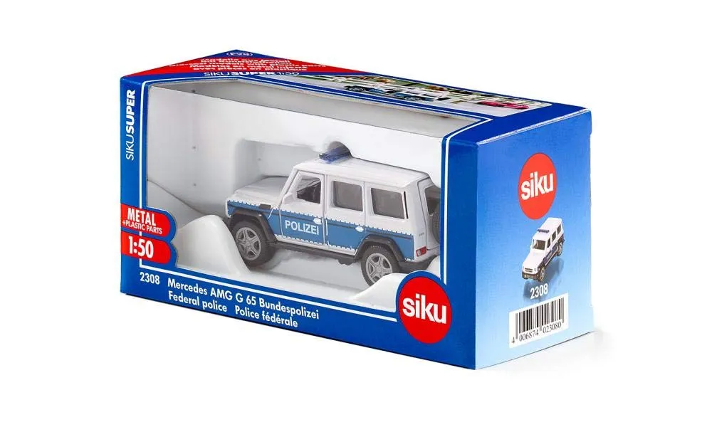 SIKU Super 2308 Mercedes G65 voiture police miniature 1:50