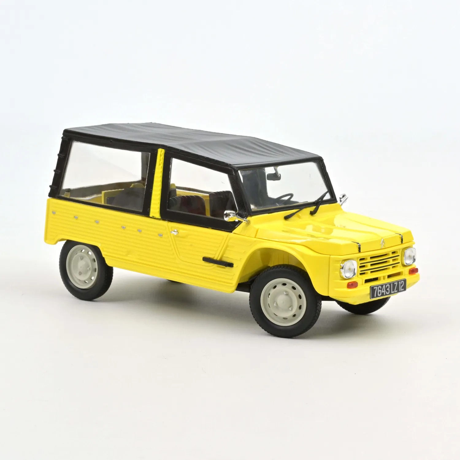 Norev Citroen Mehari 1983 voiture miniature 1/18 jaune