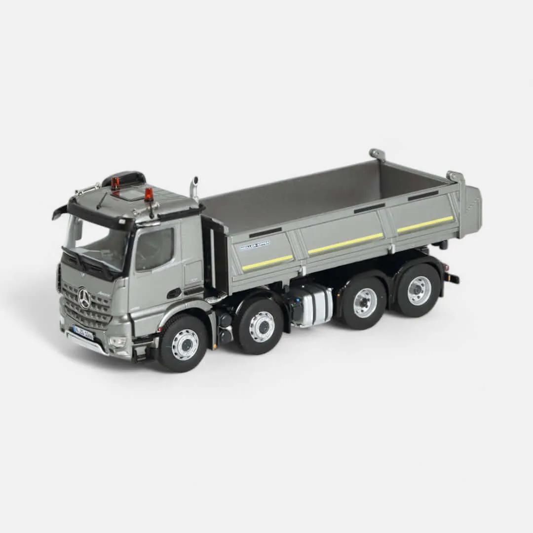 NZG Mercedes Arocs 8x4 camion miniature 1/50 benne Meiller