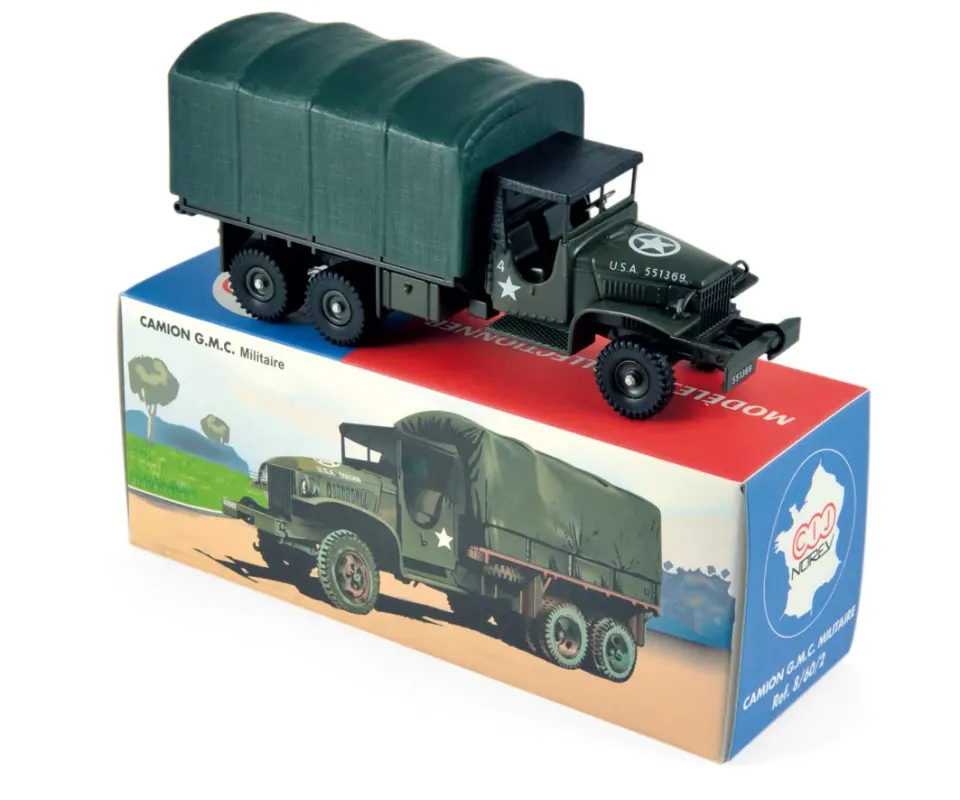 Norev GMC CCKW bâché camion militaire armée
