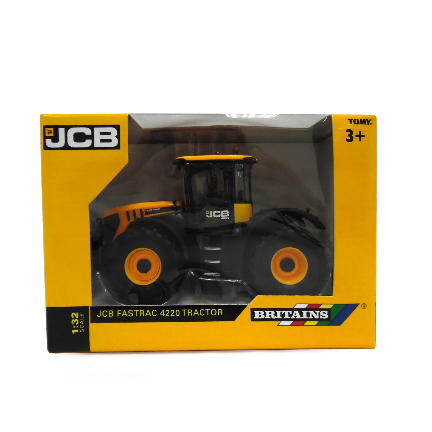 Britains 43124 JCB Fastrac 4220 tracteur jaune 1:32 métal