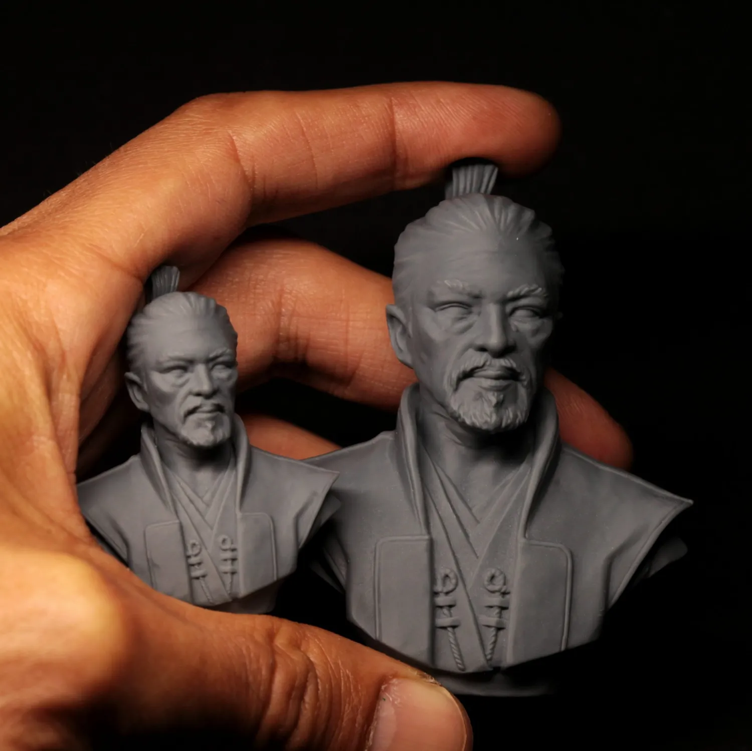Graphigaut Studio Daimyo buste 45mm petit modèle résine