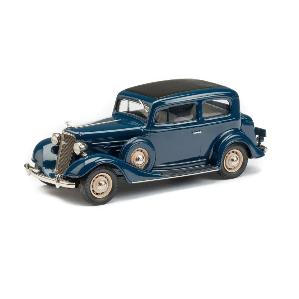 Brooklin Limited 1934 Chevrolet Sedan miniature bleue