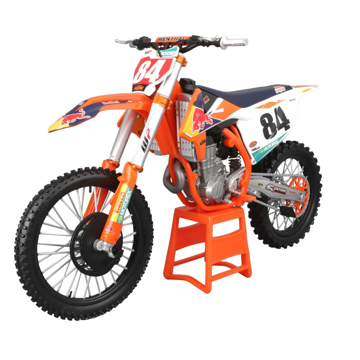 Maisto SX450 Red Bull KTM Supercross moto 1:6 métal