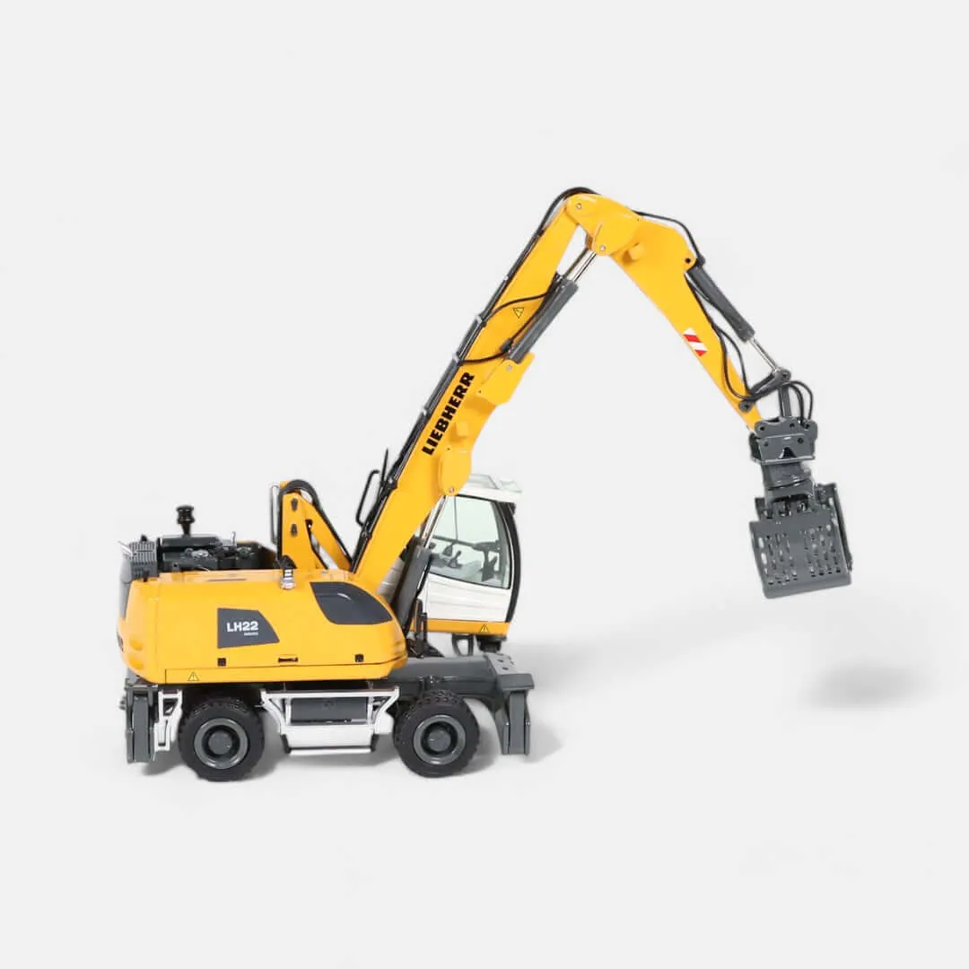 NZG Liebherr LH22 pelle manutention miniature 1:50