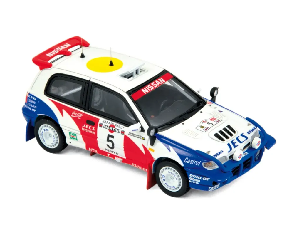 Norev Nissan Pulsar GTI-R miniature 1/43 rallye Safari 1991