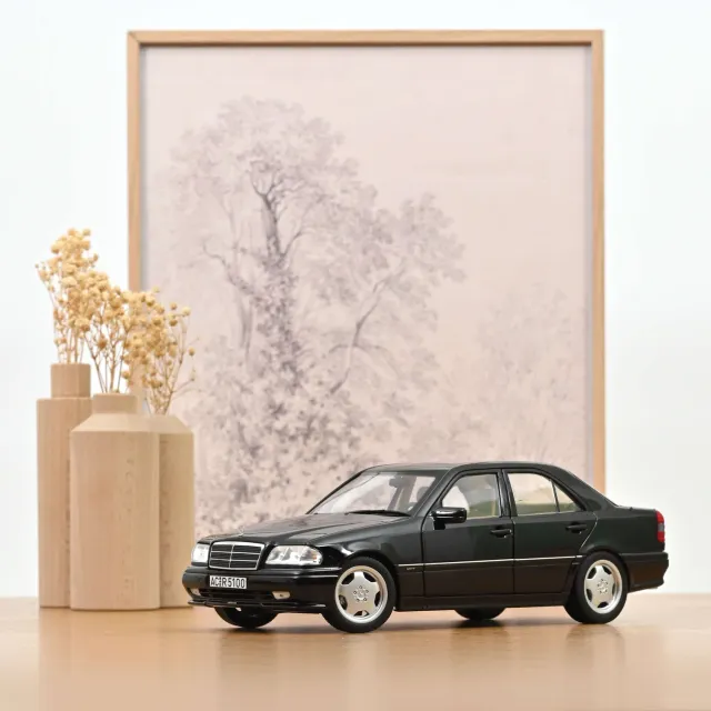 Norev Mercedes C36 AMG 1993 miniature 1/18 noir