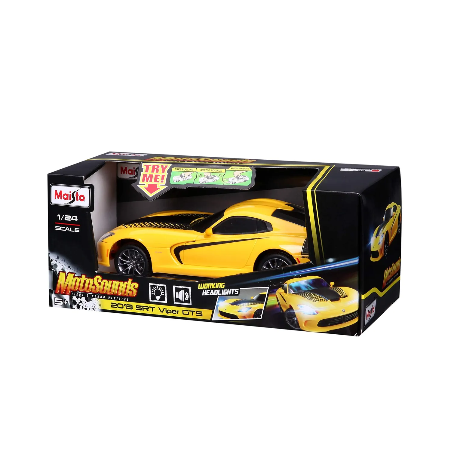 Maisto Motosound M81220 voiture sonore 1/24 lumineuse