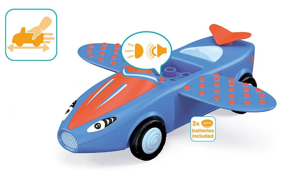 Siku Toddys Bill Breezy 0133 avion jouet 3 pièces bleu sonore