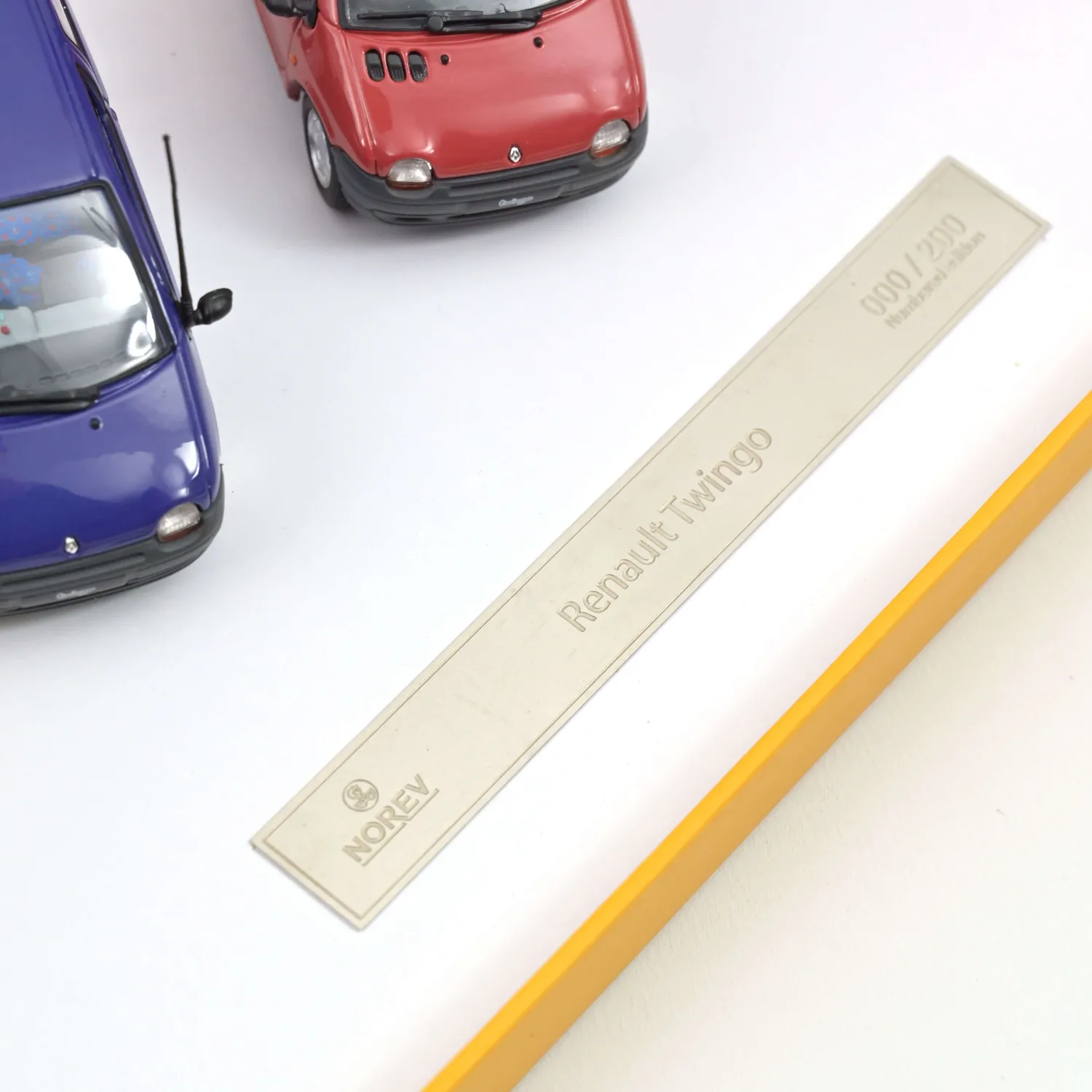 Norev Renault Twingo 1993 coffret 4 miniatures 1/43 200pcs