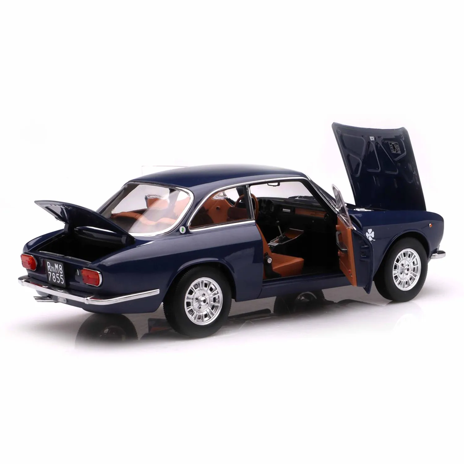 Norev Alfa Romeo 1300 GTJ 1973 voiture miniature 1/18 bleu