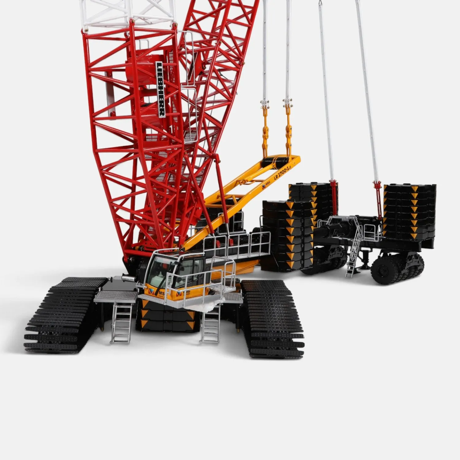 NZG Liebherr LR 1700 Marusan grue miniature 1:50 chenilles métal