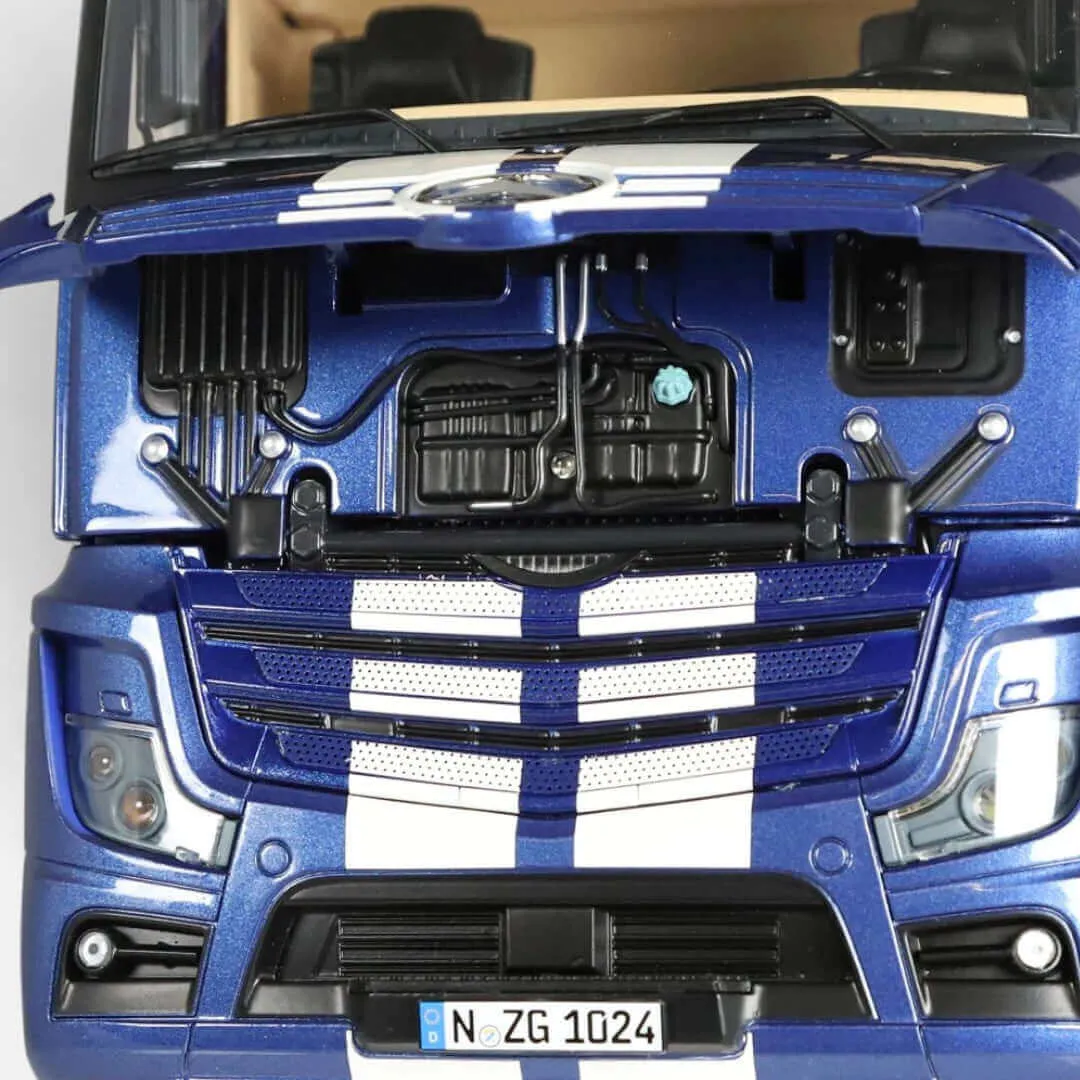 NZG Mercedes Actros GigaSpace camion miniature 1:18 bleu 4x2