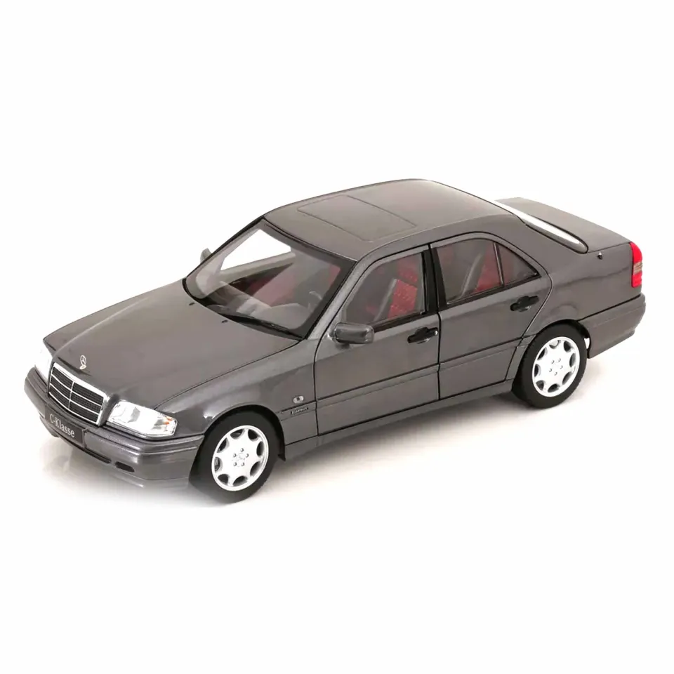 Norev Mercedes Classe C 1997 miniature 1/18 Gris Onyx