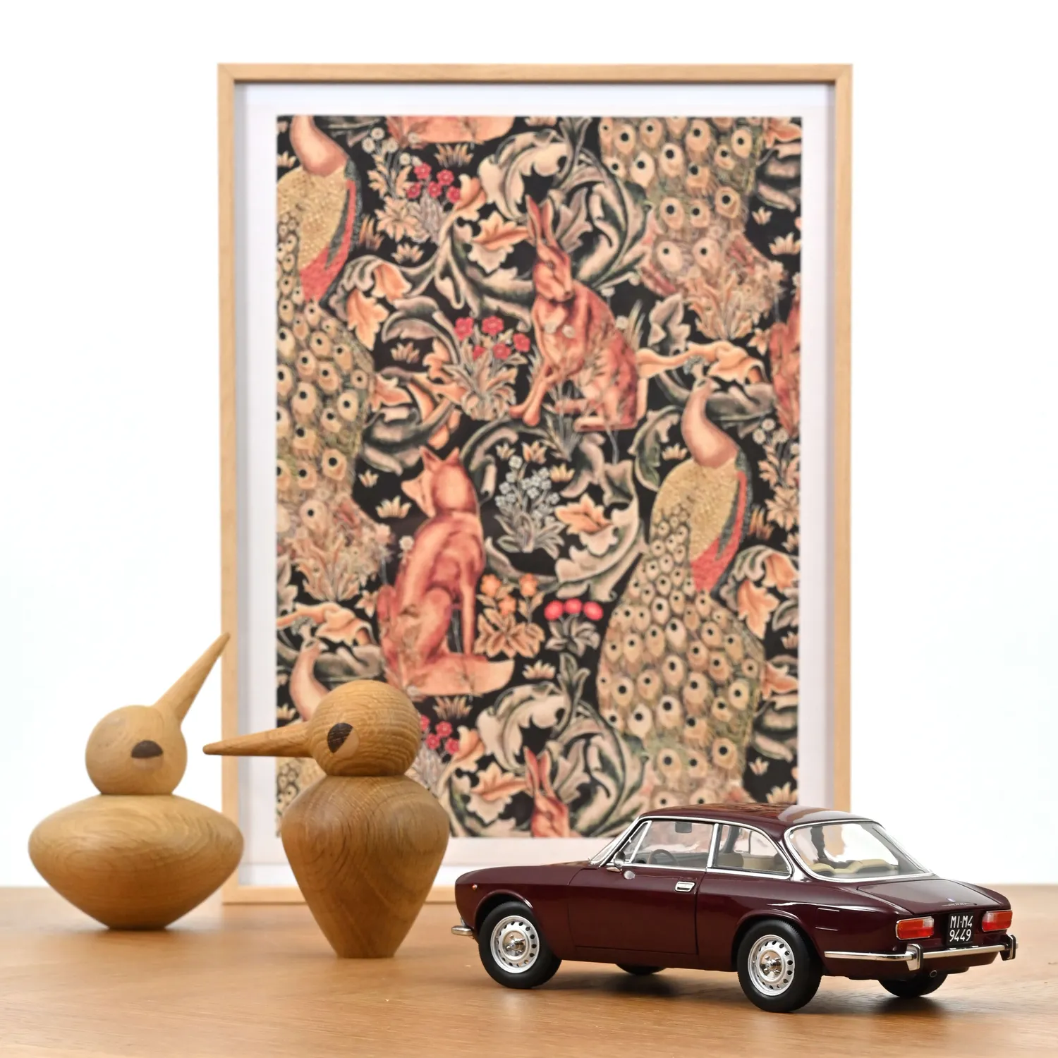 Norev Alfa Romeo 2000 GTV 1973 miniature 1/18 amarante