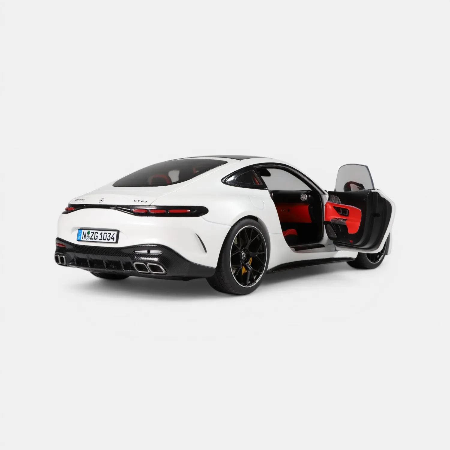 NZG Mercedes-AMG GT 63 voiture miniature 1:18 blanc opalithe