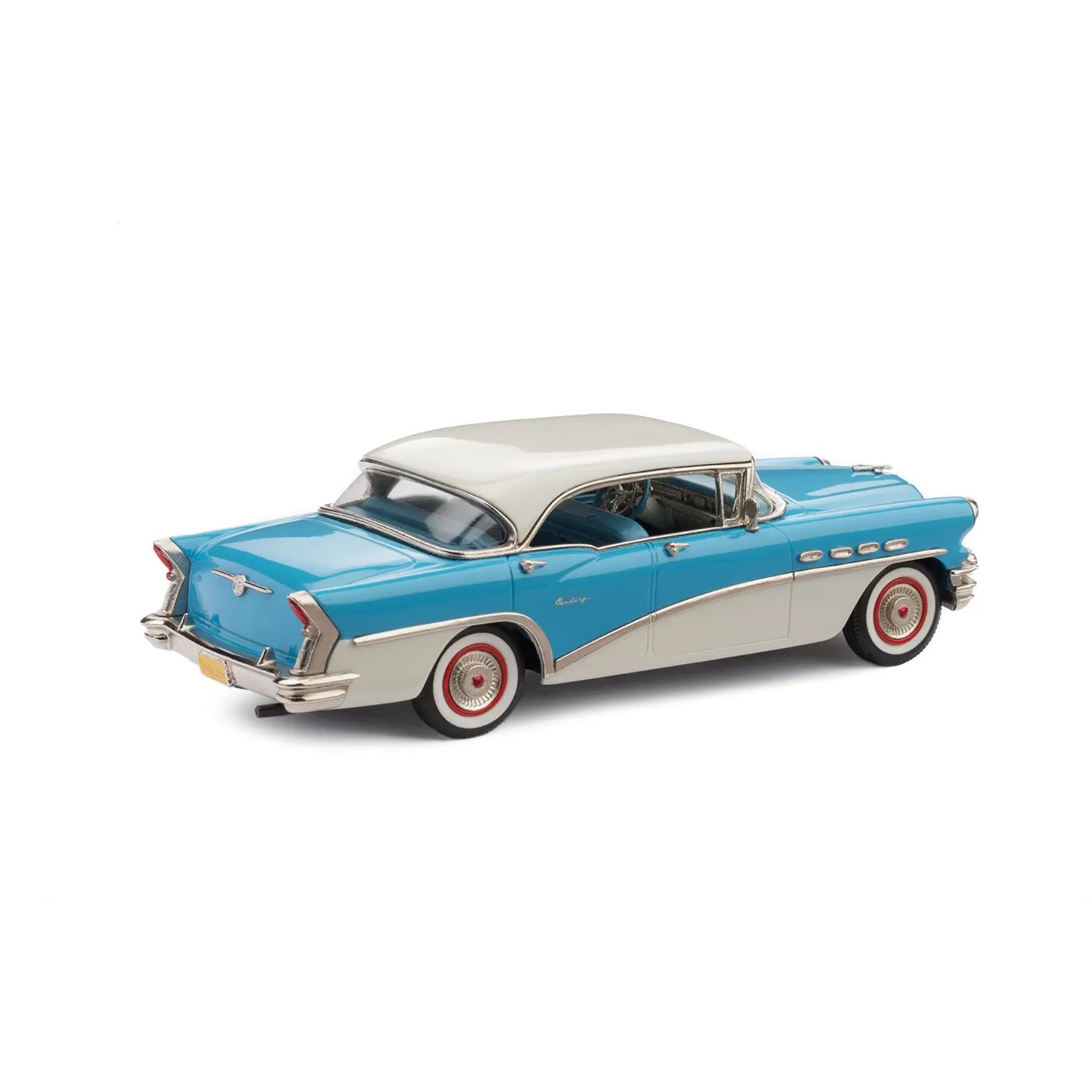 Brooklin 1956 Buick Century Riviera miniature bleu blanc